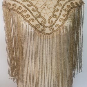 Detachable Fringe Neckline