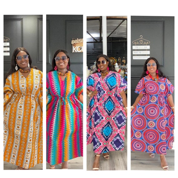 African Wax Print Ankara Kente Dress - Etsy