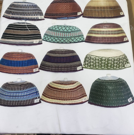 African Kufi Hat Groom and Groom s Men Hausa Aboki Cap Etsy