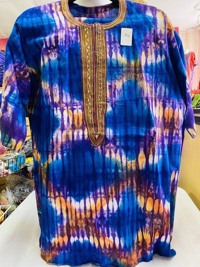 African Men's 2 Piece Tie Dye Suit Etsy