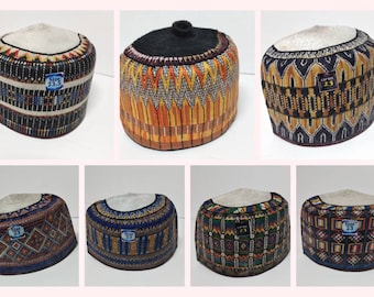 African Kufi Hat Groom and Groom's Men Hausa Aboki Cap