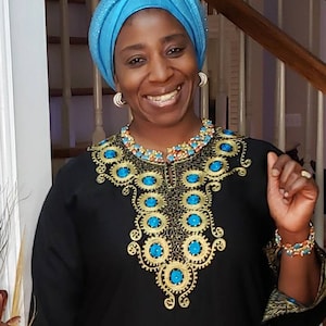 African Abaya Kaftan dress