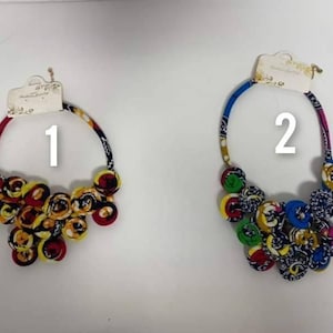 African Ankara Choker Necklace