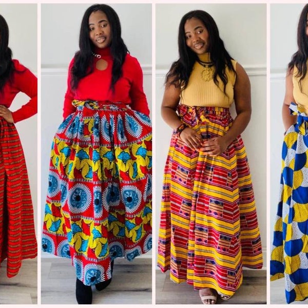 African Skirt - Etsy