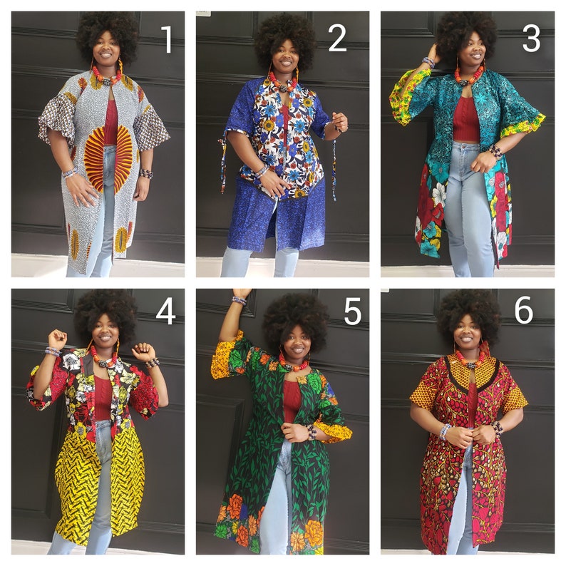 African Wax Print Ankara Jacket - Etsy