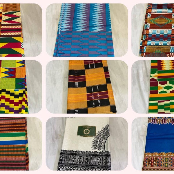 African Wax Print Ankara Fabric