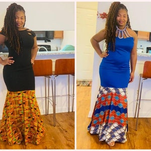 African Wax Print Dress