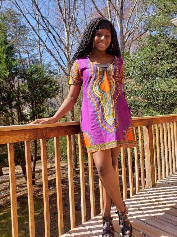 dashiki dresses for women Women's Ruffle Sleeve Maxi Wrap Dress this is for you African Dresses for Women Puff