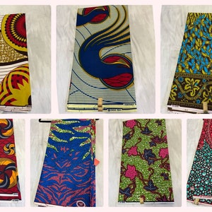 African Wax Print Ankara Fabric