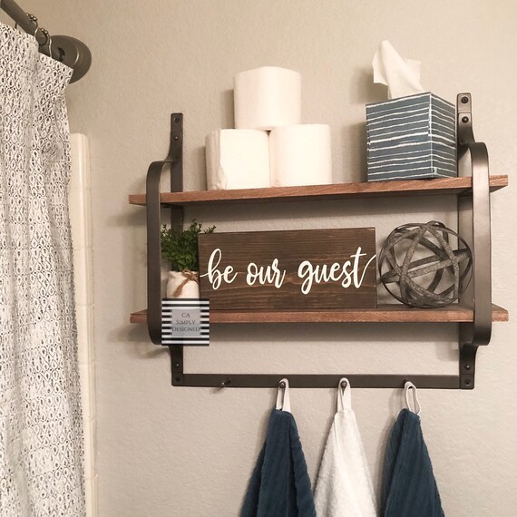Be Our Guest Spare Bedroom Decor Guest Bedroom Decor Rustic Bedroom Decor Be Our Guest Small Wood Sign