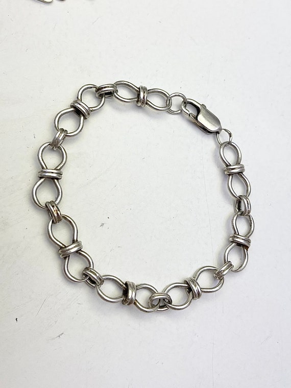 Buy quality 925 sterling silver heart shape designer diamond bracelet in  Ahmedabad