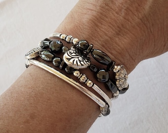 Soulagement naturel de la douleur pour l'arthrite, l'inflammation, le soulagement des douleurs articulaires, la thérapie magnétique, bracelet de perles, sans fermoir, bande d'emballage, cadeau grand-mère, cadeau