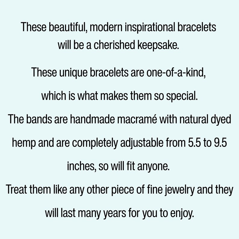 Bracelet citation Emerson, inspiration bracelet cordon de chanvre avec breloque coeur image 9