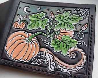 CARTERA DE CALABAZA // Negro antiguo