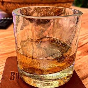 High West Distillery Bottle Whiskey Bourbon Rocks Glasses (2)