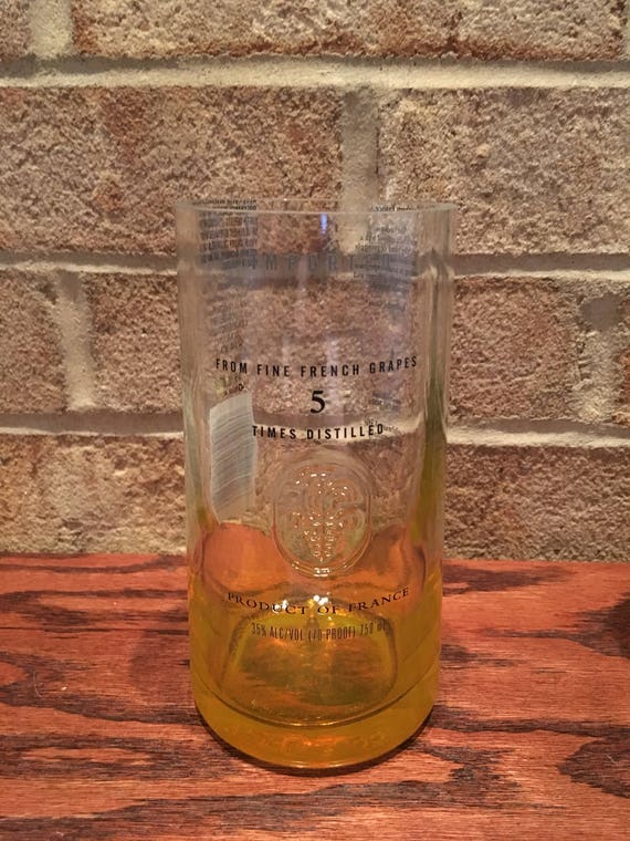 Ciroc Vodka Yellow 750ml Bottle Tall Drinking Glass Etsy