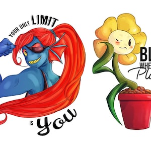 Undertale [Collection d'autocollants de motivation]