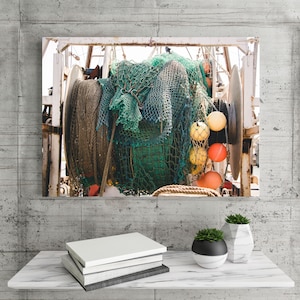 montauk fishing nets, the dock, montauk, new york