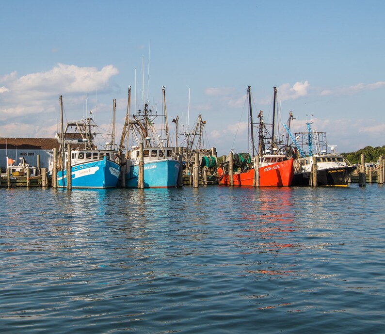 Montauk Fishing Fleet, the Dock, Montauk, New York, Montauk Photography