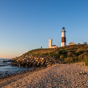 montauk lighthouse, nautical decor, abstract art, coastal living, beach photography, montauk photography, lighthouse