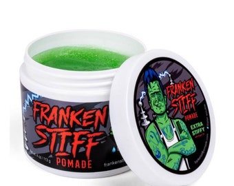 FrankenStiff Water Base Pomade with Strong Hold For All Day Wear