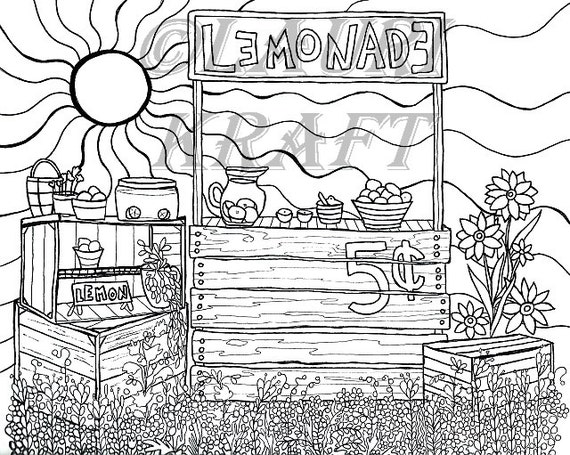 Farmers Market Printable Adult Coloring Page From Favoreads coloring Book  Pages for Adults and Kids, Coloring Sheets, Colouring Designs (Download  Now)