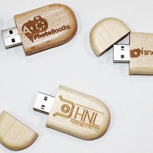Personalized USB Flash Drive 8GB Oval