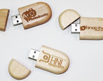 Personalized USB Flash Drive 4GB Oval