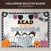 Halloween Bulletin Board Kit Happy Halloween blue Read - Etsy
