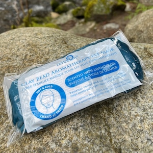 Aromatherapie oogmasker - Lavendel doordrenkt.