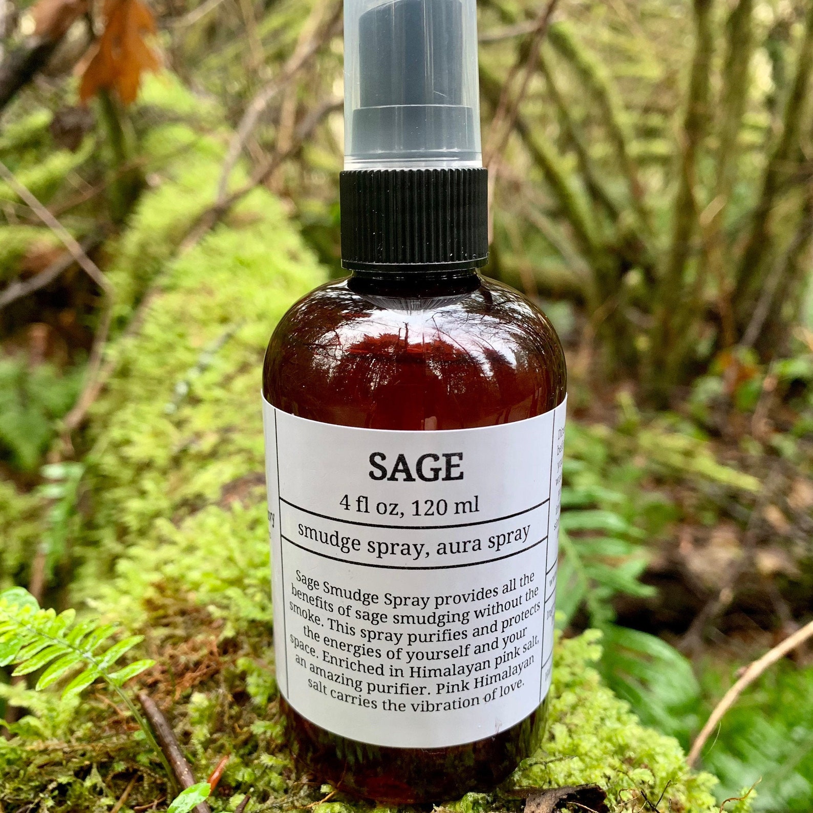 Sage Smudge spray aura spray Sage spray energy clearing Etsy