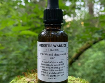 Warrior- massage oil, joints ,