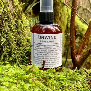 Ontspan- aromatherapie lavendelnevel, kussen-/linnenspray, reisformaat,