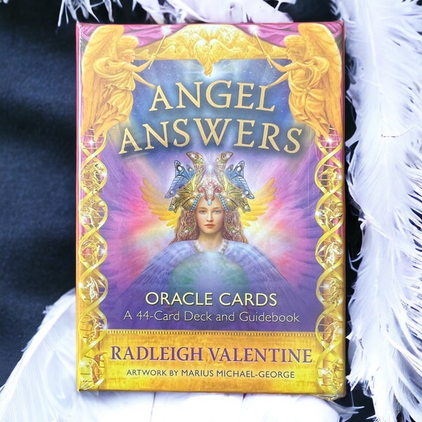 Angel Answers Oracle Cards- Radleigh Valentine - 44 Card deck and Guidebook