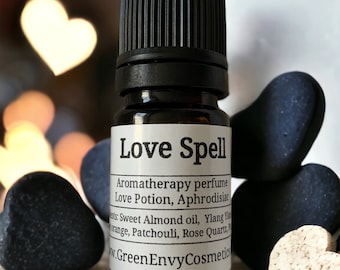 Love Spell- Essential oil blend, love potion, aphrodisiac,