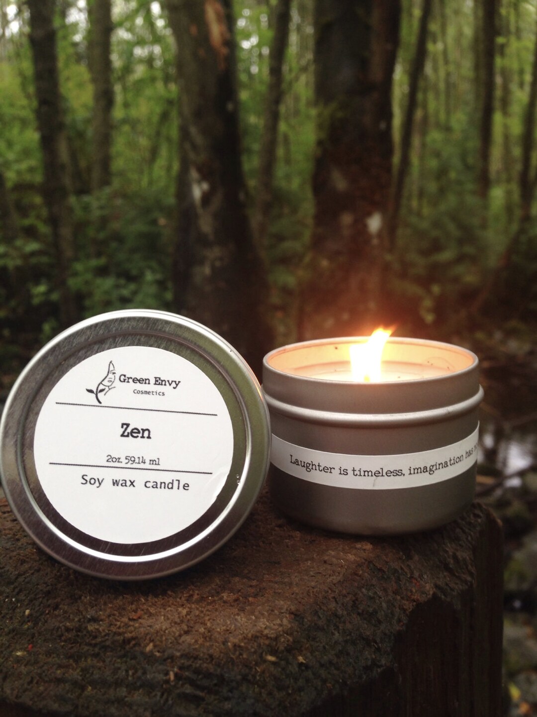 Zen Aromatherapy Candle, Meditation Candle, Relax, Scented Candle, Yoga