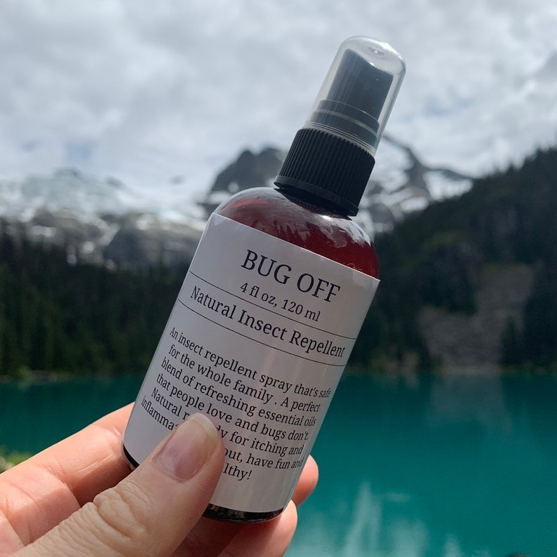 Bug Off All natural insect repellent Mosquito spray Etsy