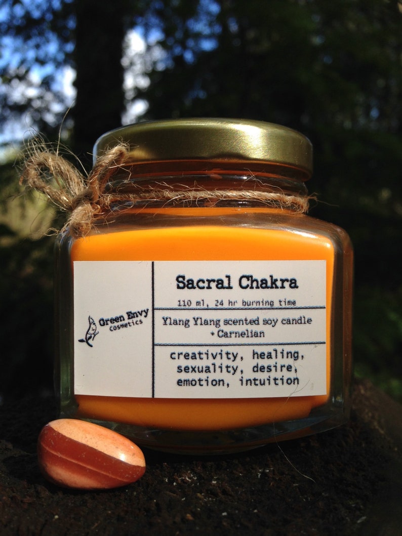 Chakra Candles Root , Sacral, Solar, Heart, Throat, Third eye, Crown, aromatherapy candle, Meditation, Spiritual, Intention Candle, image 2