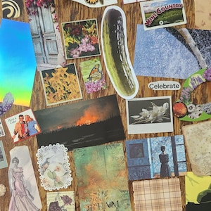 Paper&Stickers Junk Journal Scrapbook Ephemera Kit ECLECTIC assortiti 3