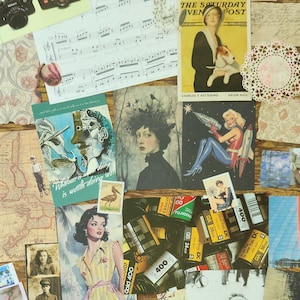 Paper&Stickers Junk Journal Scrapbook Ephemera Kit ECLECTIC ULTRA PREMIUM assortiti 2