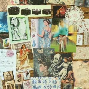 Paper&Stickers Junk Journal Scrapbook Ephemera Kit ECLECTIC ULTRA PREMIUM assortiti 4