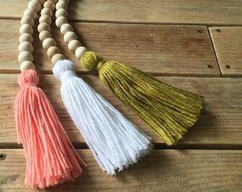 Boho Tassel Garland