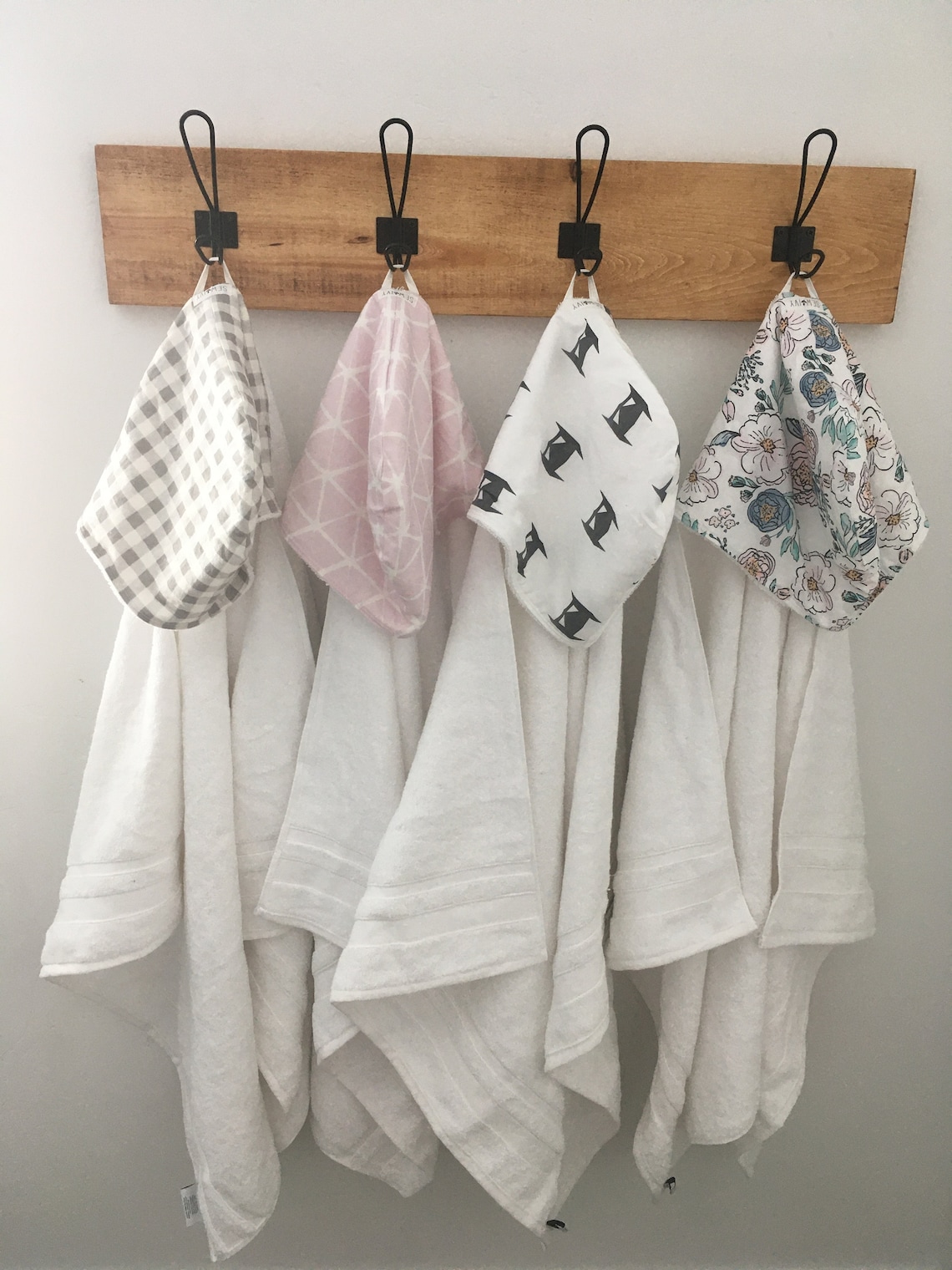 Hooded Bath Towel Etsy