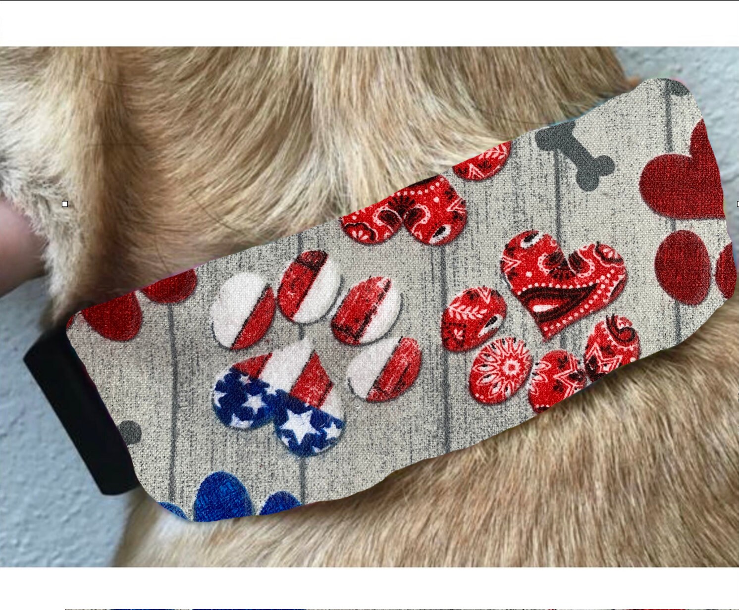 Summer Ice Pack Dog Collar Etsy