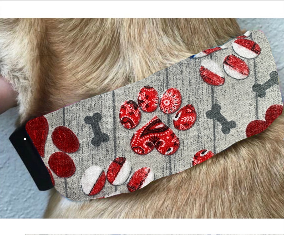 Summer Ice Pack Dog Collar/ Bandana Dog Collar/ Cooling Dog Etsy UK
