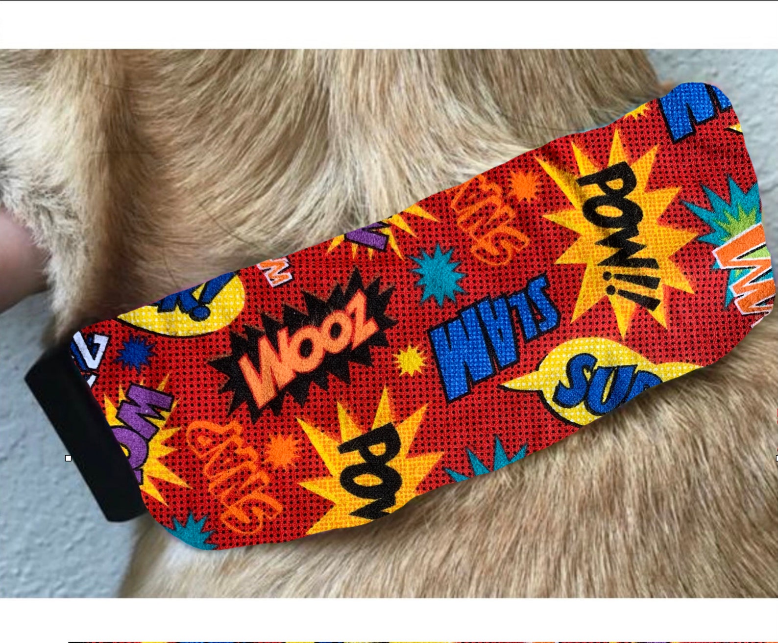 Summer Ice Pack Dog Collar/ Cooling Dog Collar/ Superhero Dog Etsy