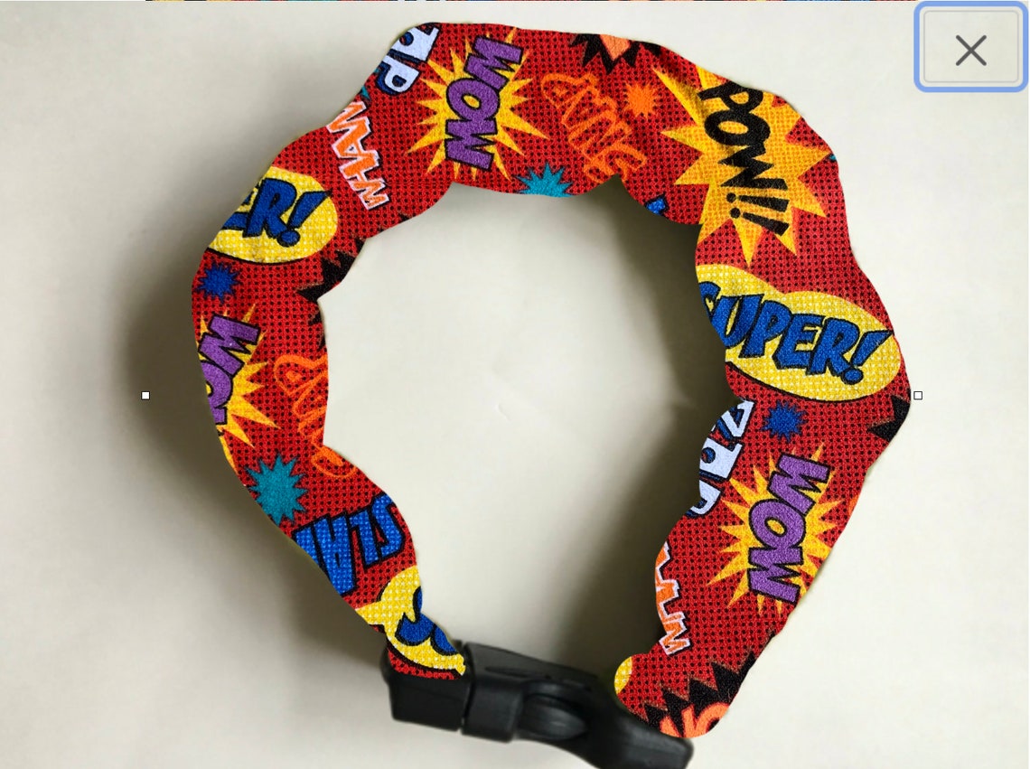 Summer Ice Pack Dog Collar/ Cooling Dog Collar/ Superhero Dog Etsy