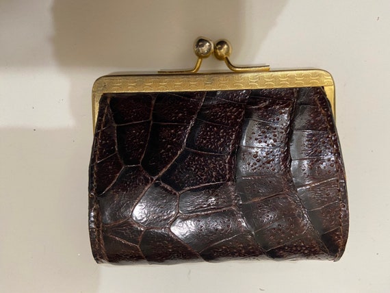 Alligator cheap coin purse
