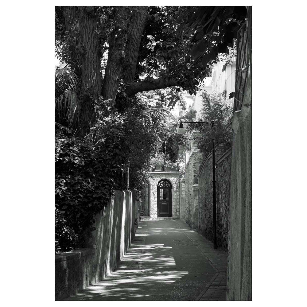 Italy print black and white photography silver gelatin print mediterranean travel art deco architecture photo art retro noir