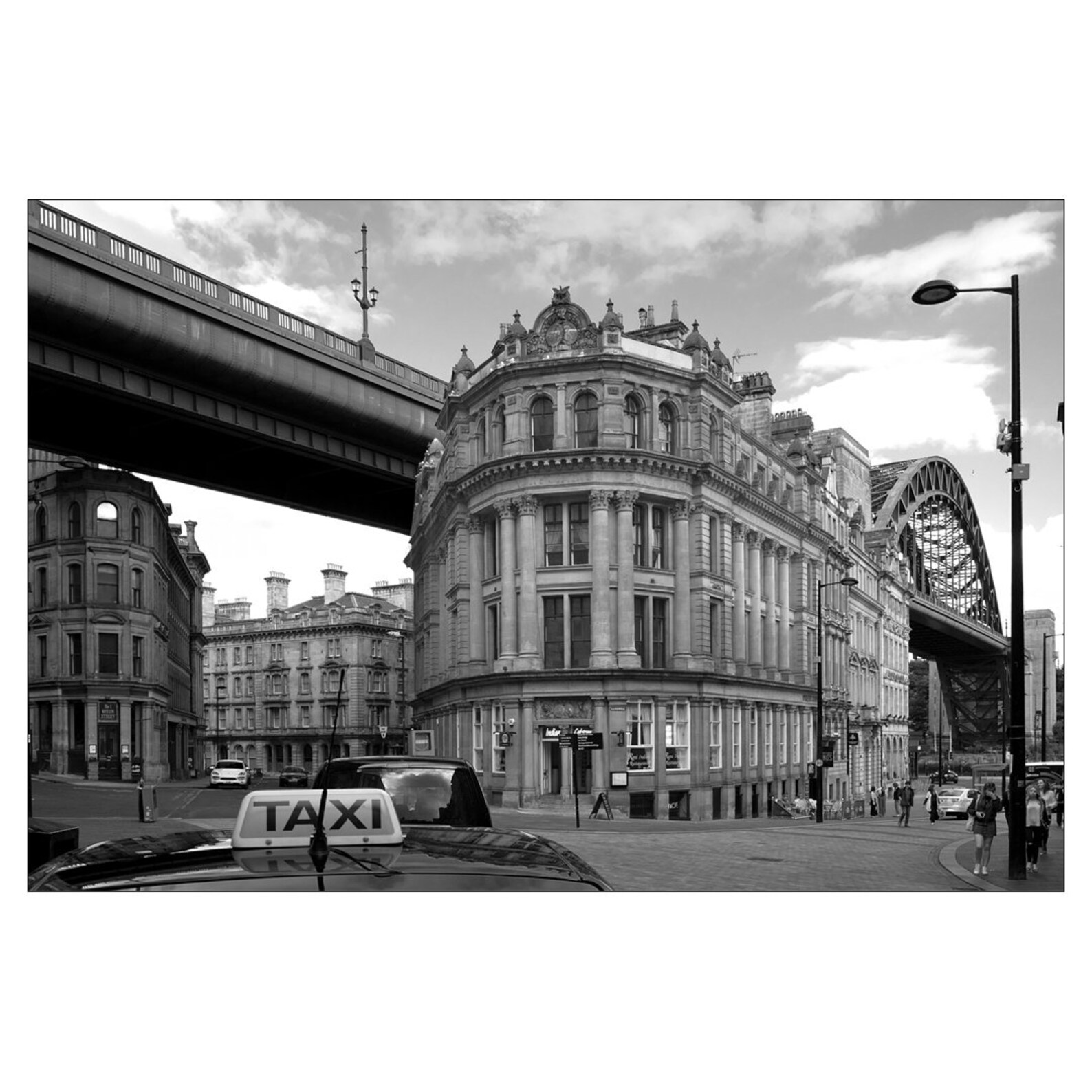 Black and White Photography Newcastle Print Christmas Gift Etsy